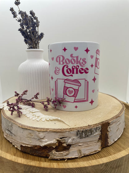 Keramiktasse 325ml- Books&Coffee