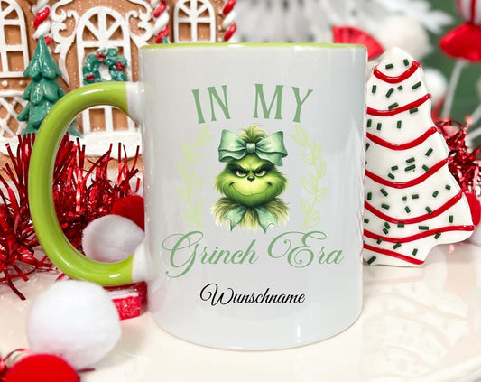 Tasse Grinch-Era  Personalisierte Weinachtstasse